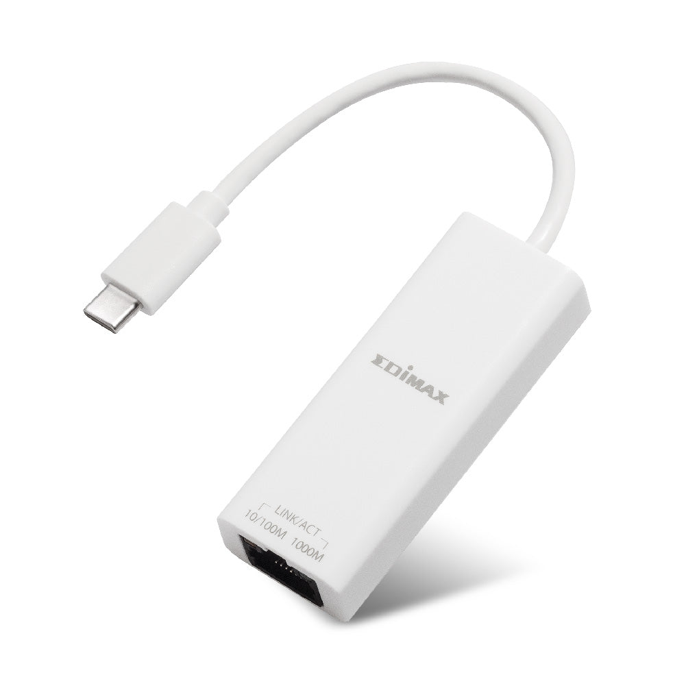 Edimax USB 3.2 Type C to Gigabit Ethernet Adapter Edimax USB 3.2 Type C to Gigabit Ethernet Adapter